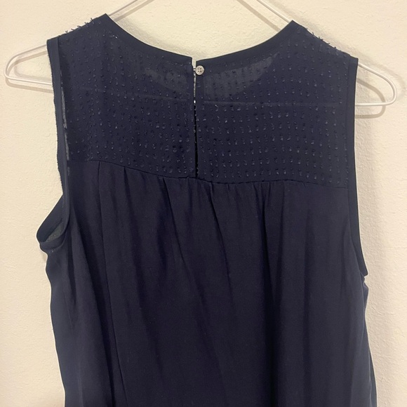 Loft Navy Shell Blouse - Picture 4 of 4